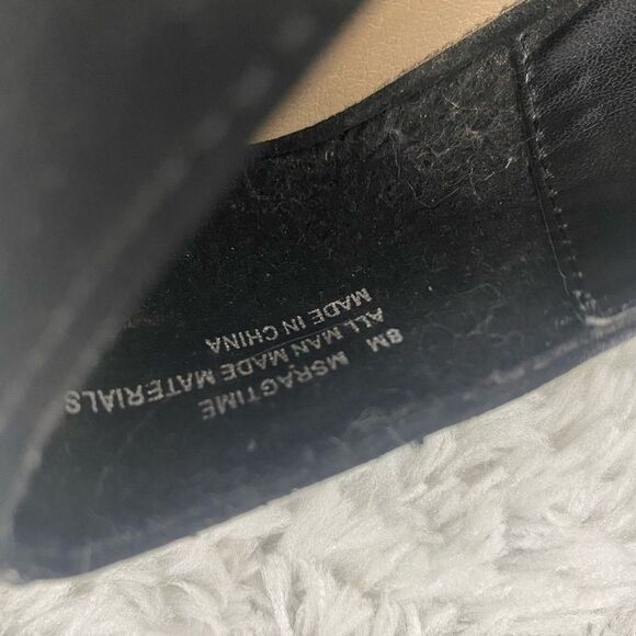 Black wedge Madeline‎ Stuart size 8M shoes - Picture 5 of 5